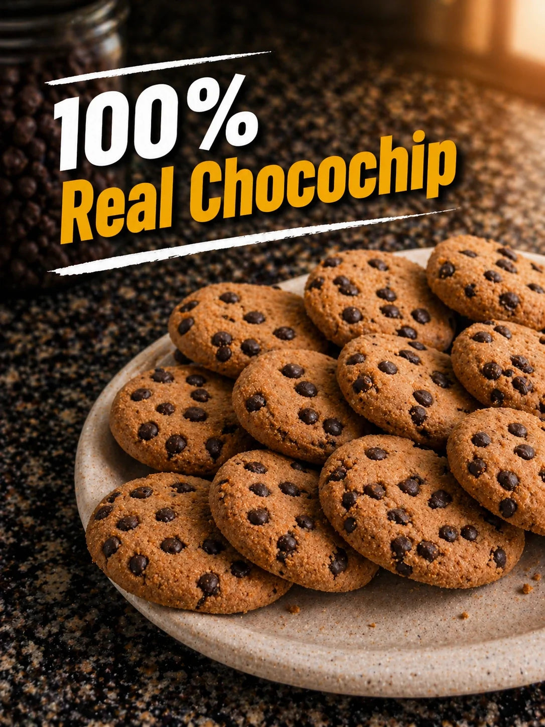 Double Choco Chip Cookies.