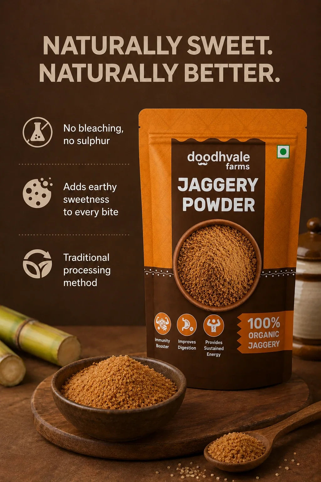 Jaggery Powder Buy 1 get 1 Free