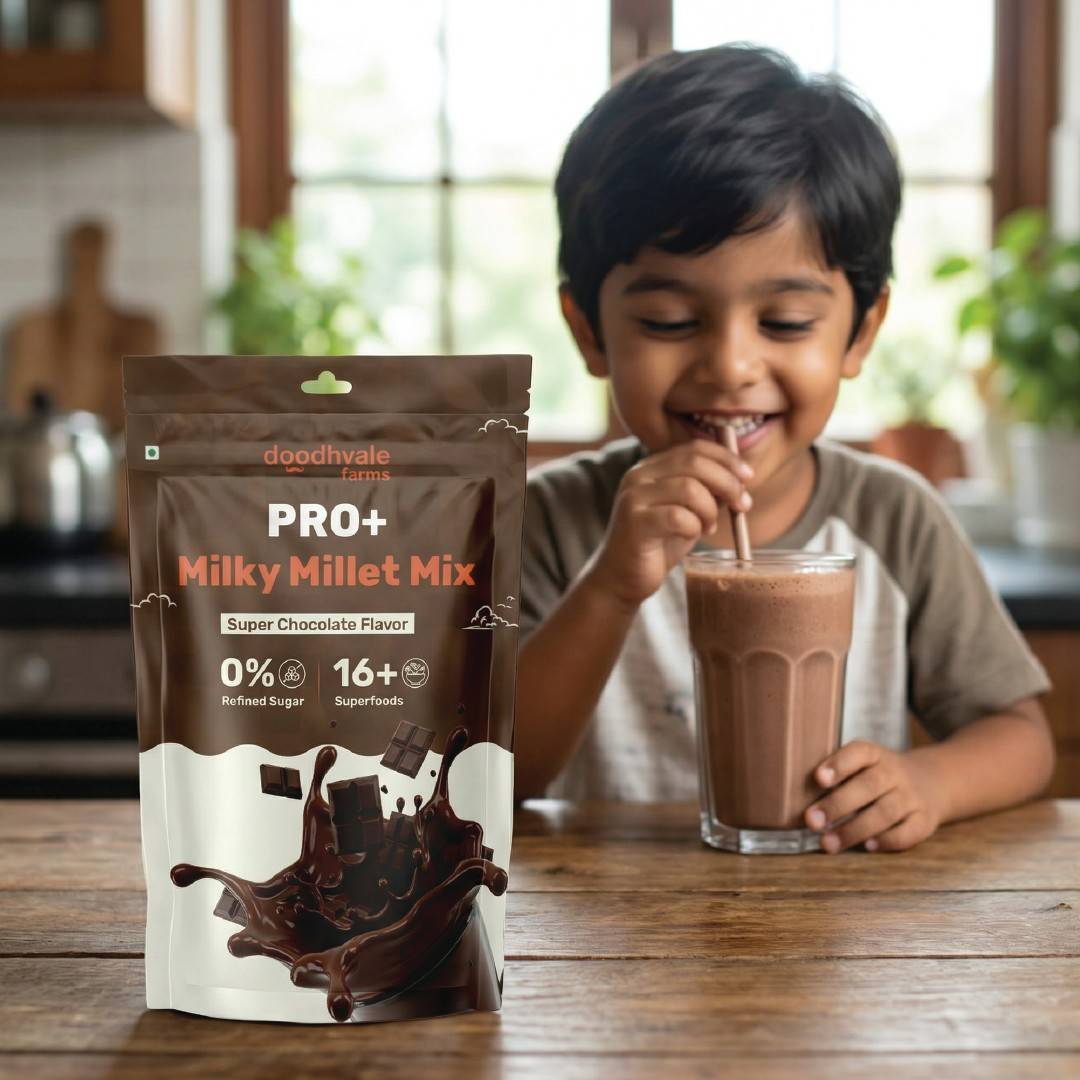 Pro+ Milky Millet Mix - Super Chocolate Flavour.