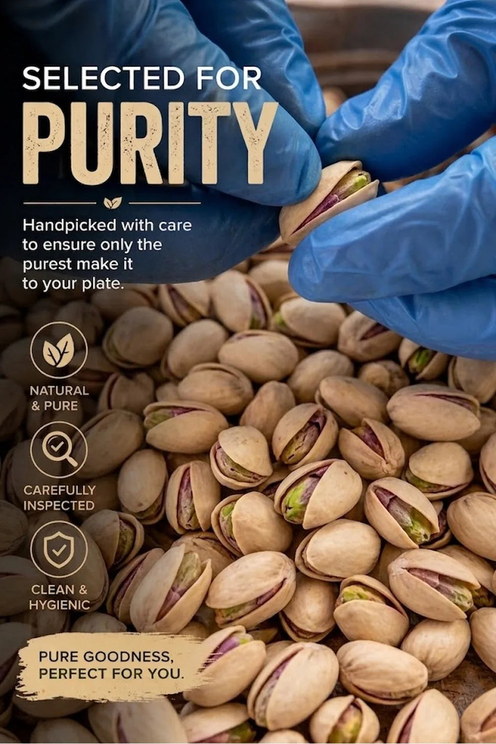 Raw Californian Pistachios - Pista