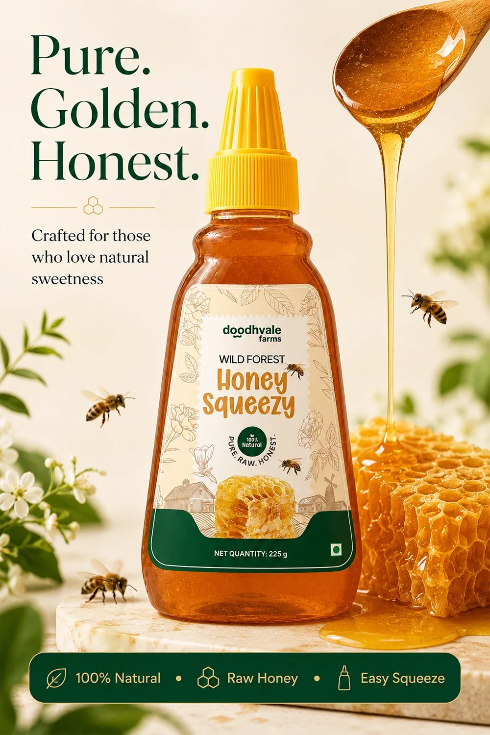 Buy 1 Get 1 Wild Forest Honey Squeezy