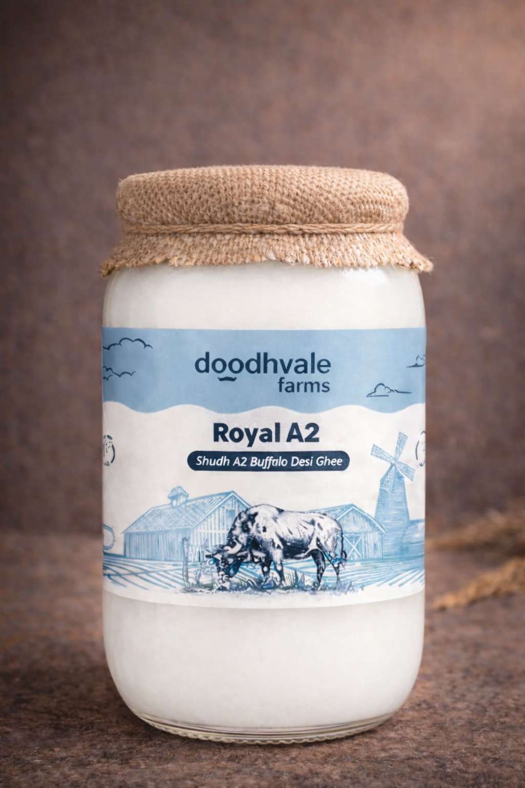 Doodhvale Farms Royal A2 Buffalo Desi Ghee