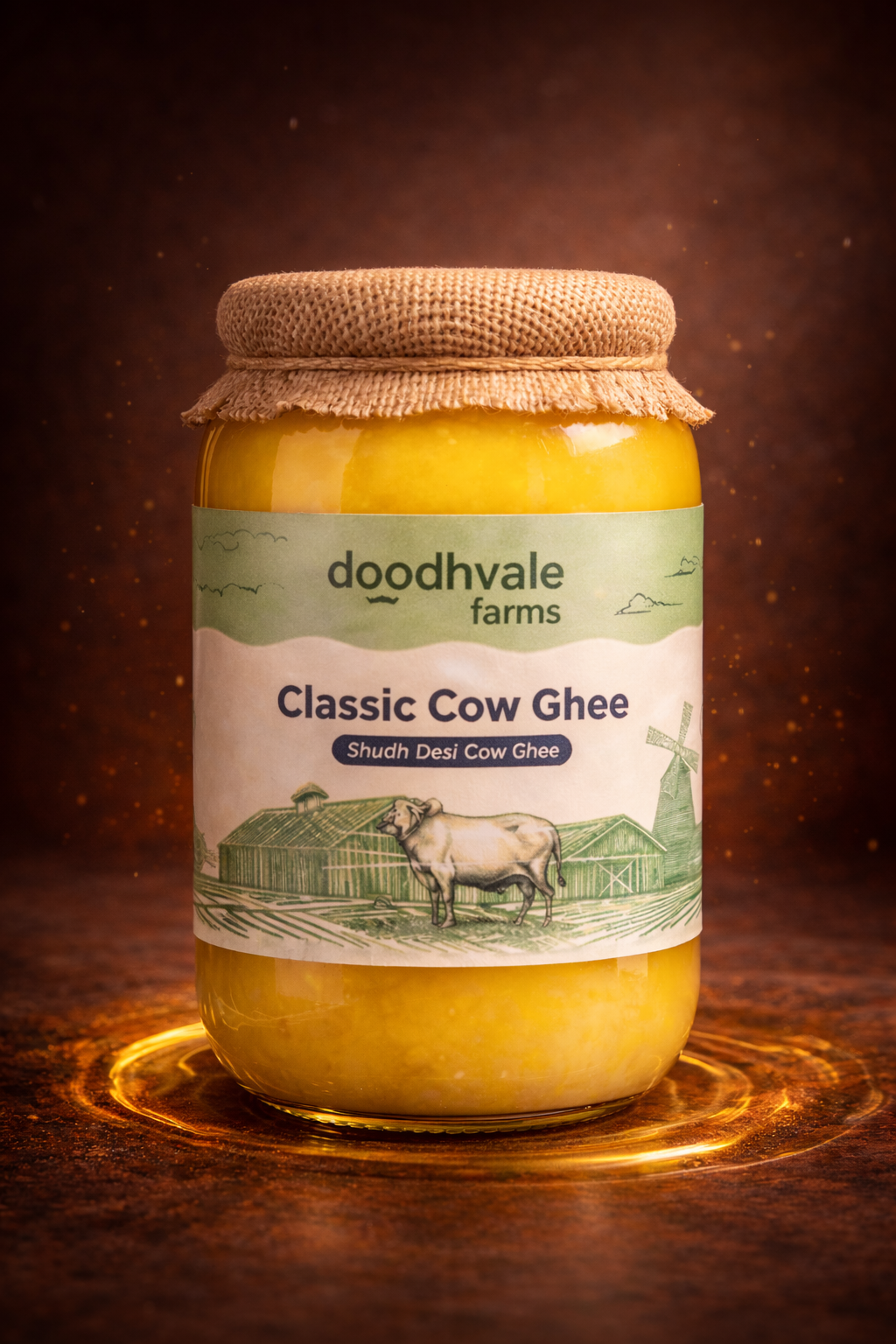 Doodhvale Farms Classic Cow Shuddh Bilona Ghee