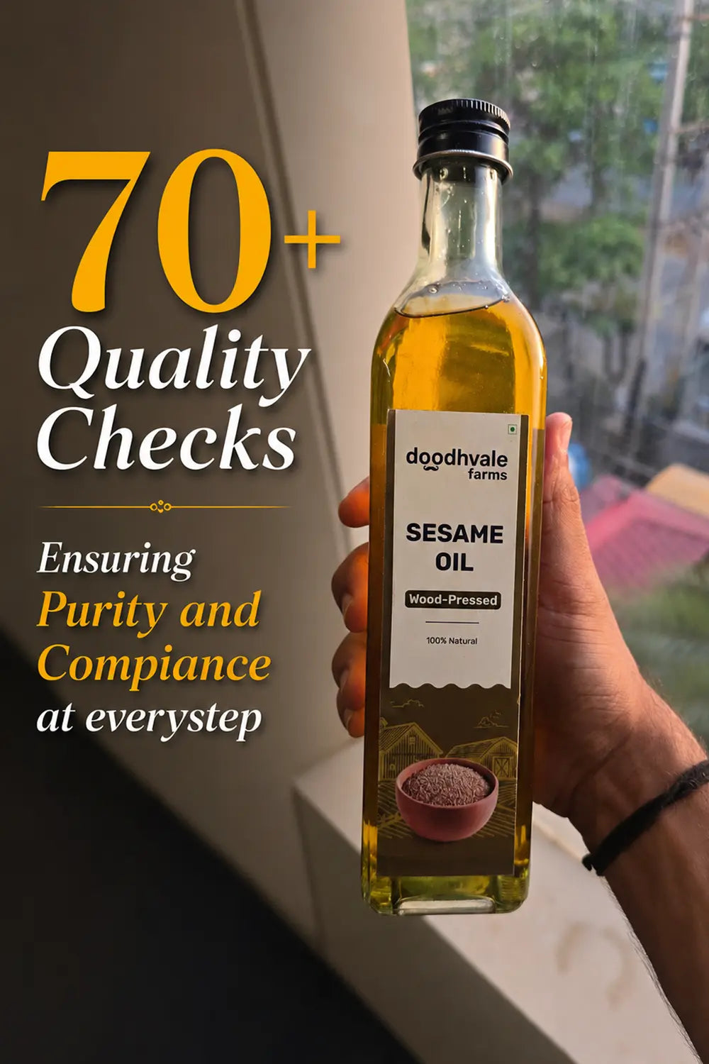 Sesame Oil - Wood Pressed.