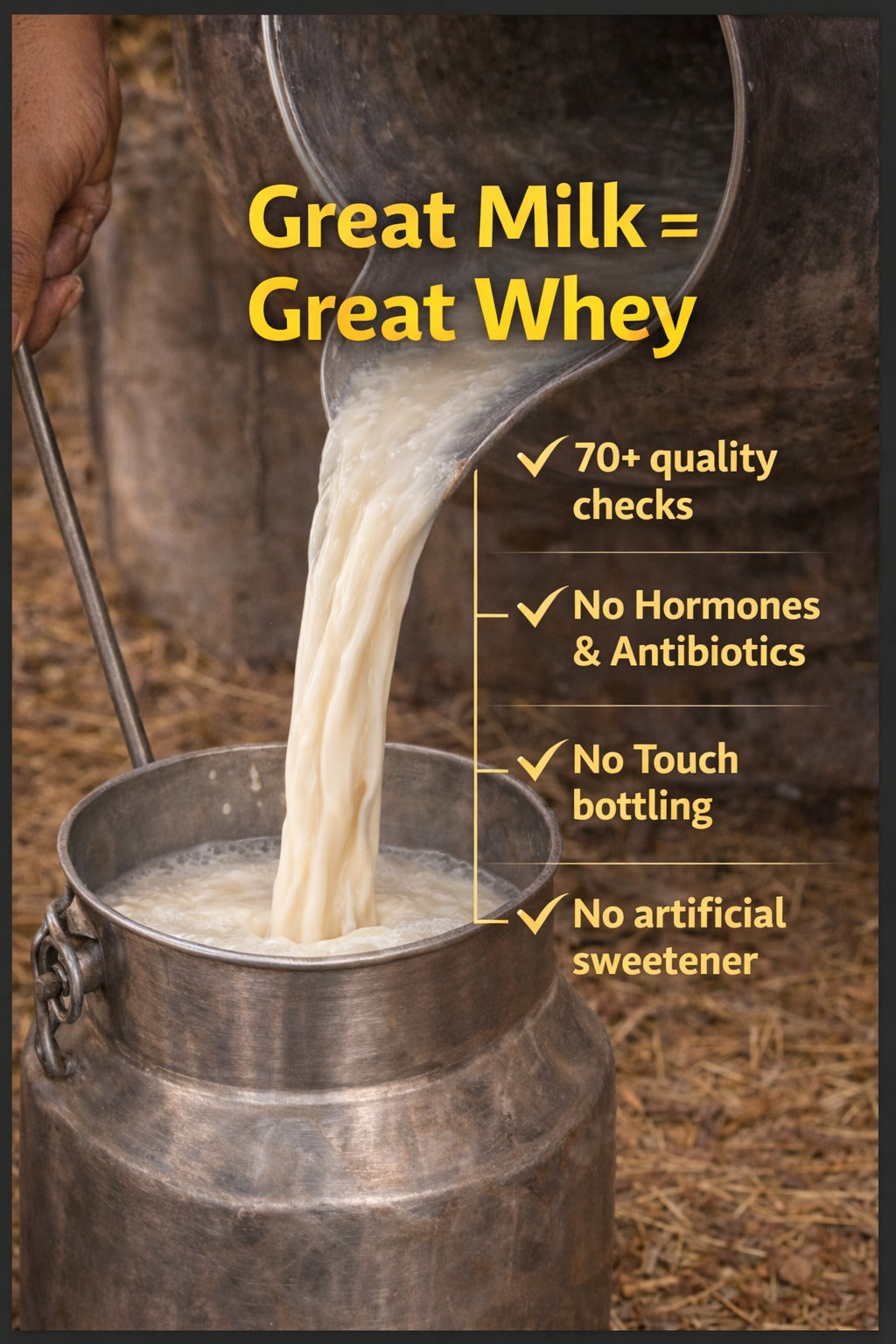 PRO+ Farm Protein Sachet Advanced - Belgian Chocolate - 25g/scoop