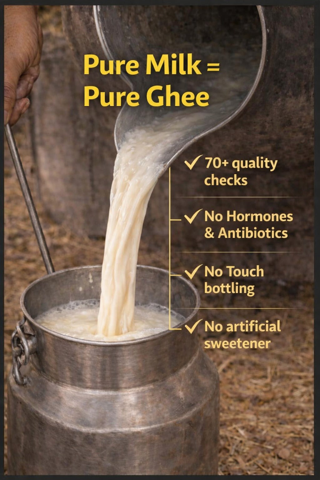 Flash Sale - Classic Cow Bilona Ghee - (330 ML)