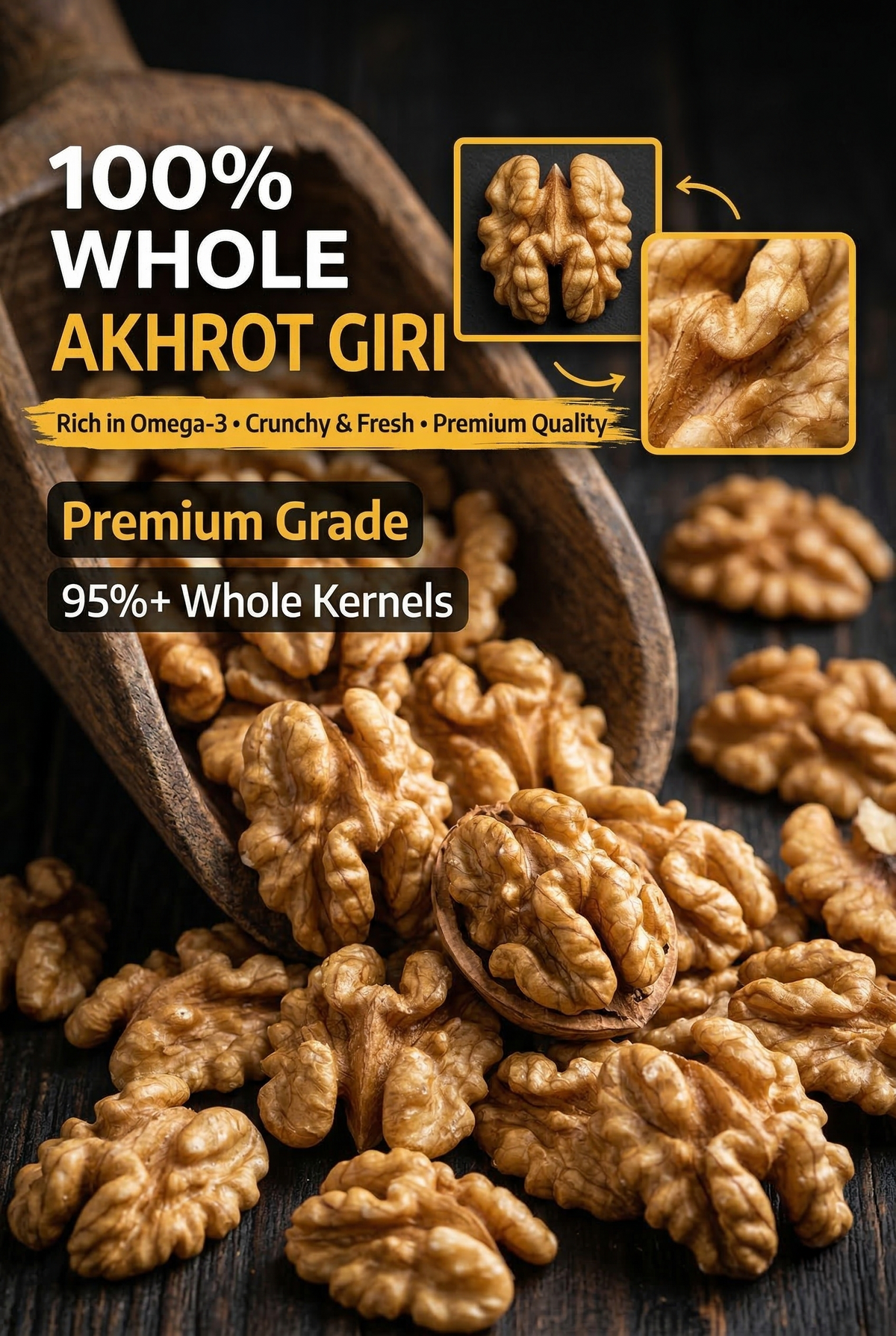 Farm Select Walnut - Akhrot Giri.