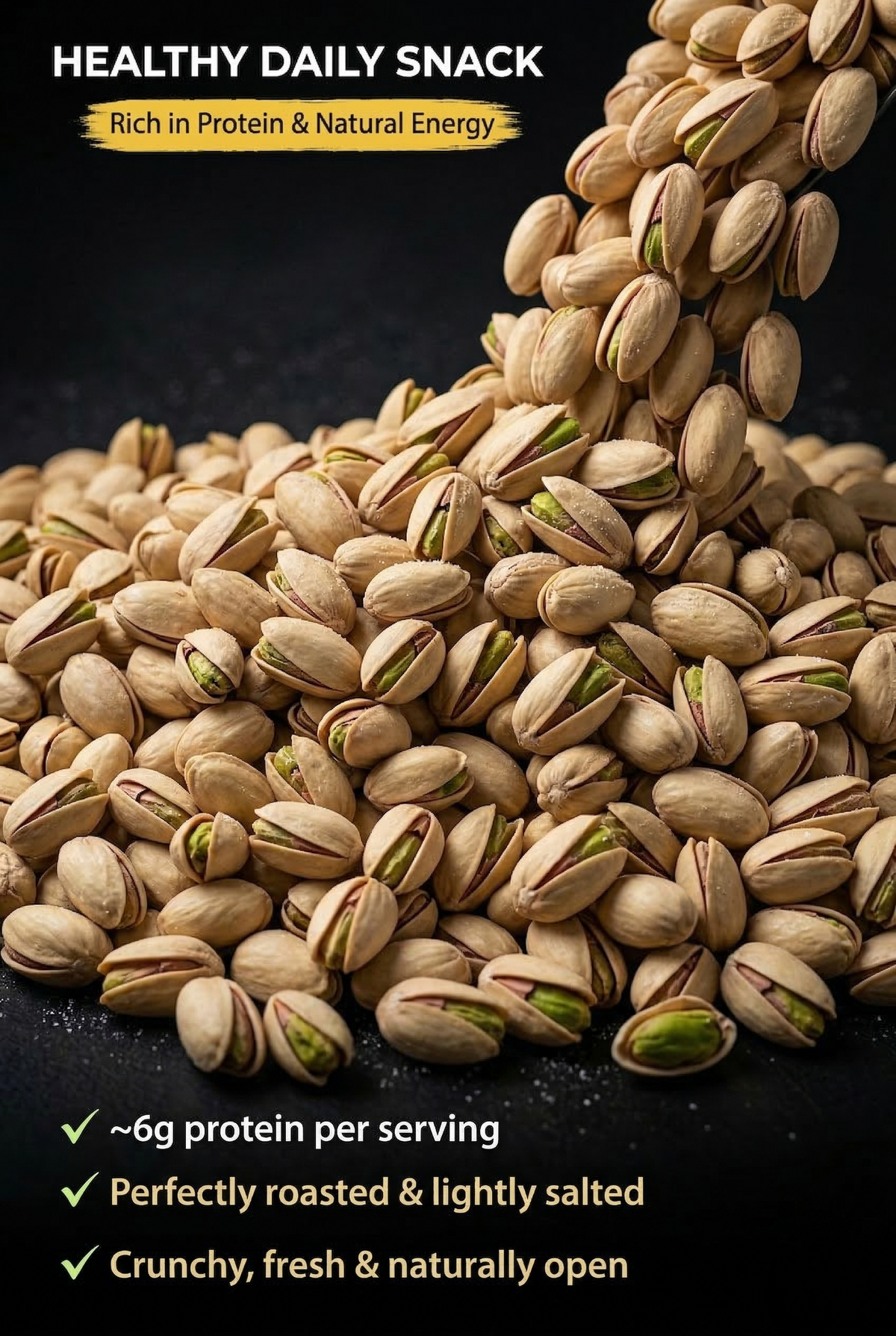 Raw Californian Pistachios - Pista