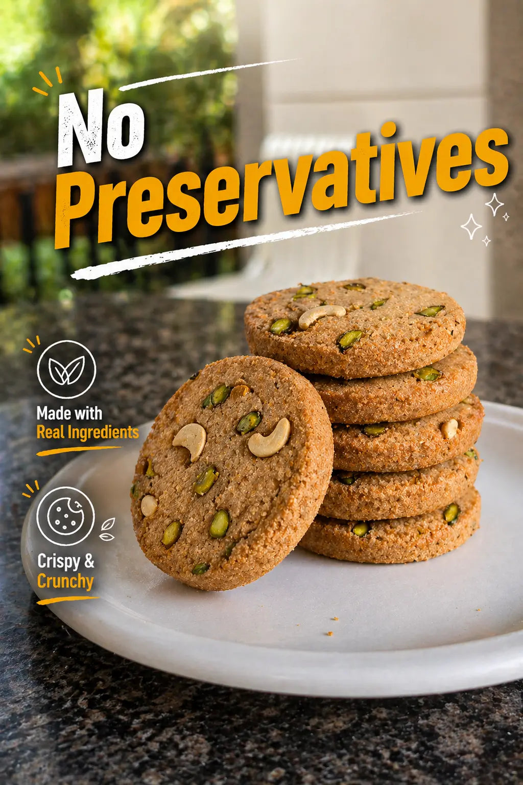 Kaju Pista Biscuit.