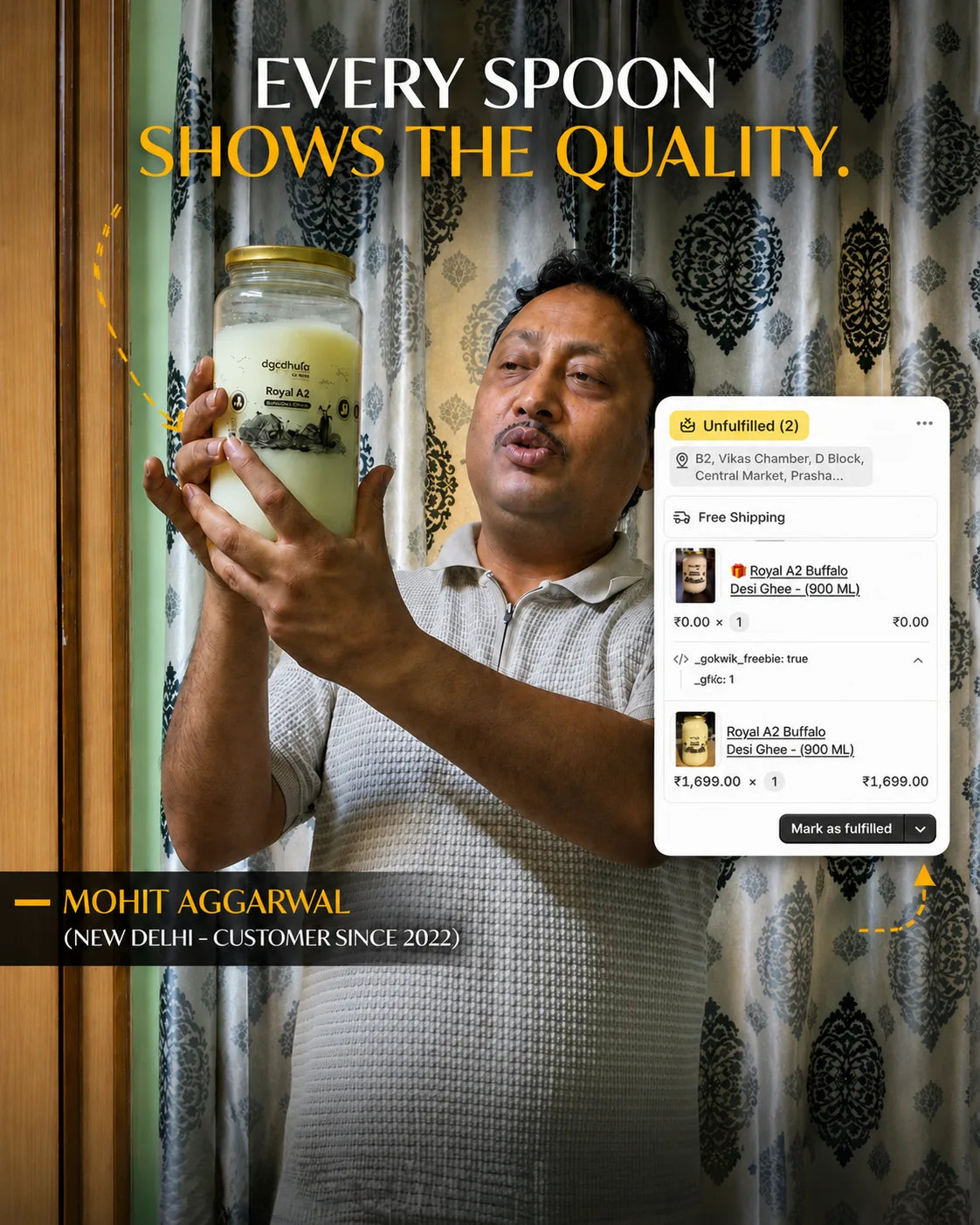 Royal A2 Buffalo Desi Ghee B1G2