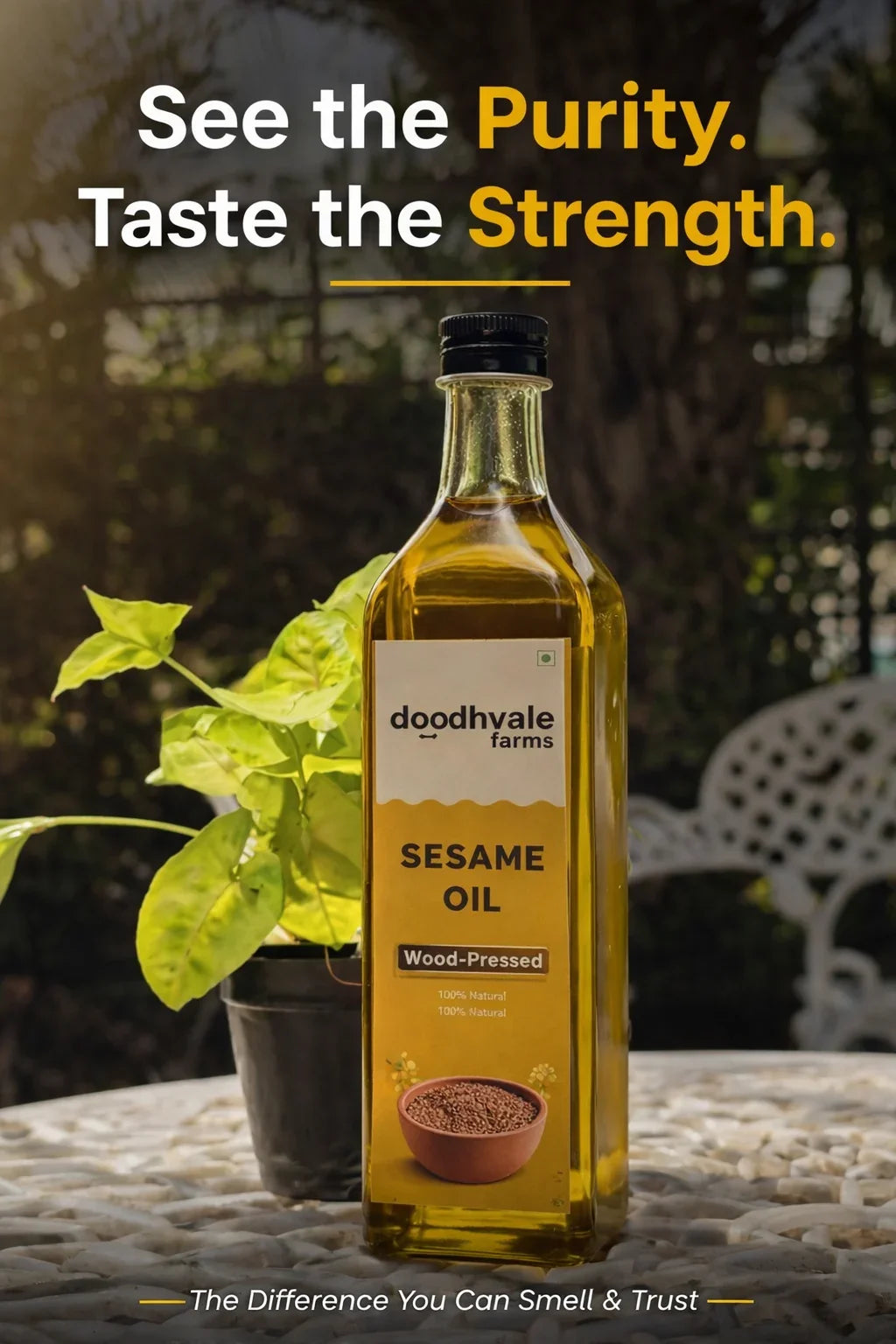 Sesame Oil - Wood Pressed
