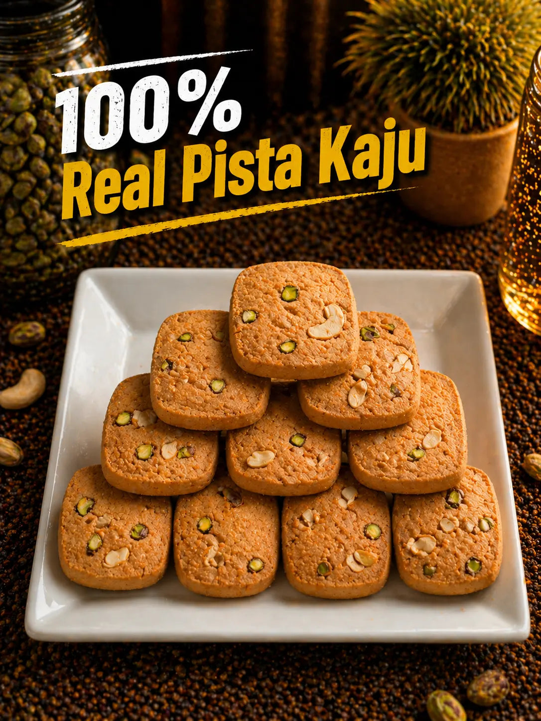 Kaju Pista Biscuit.