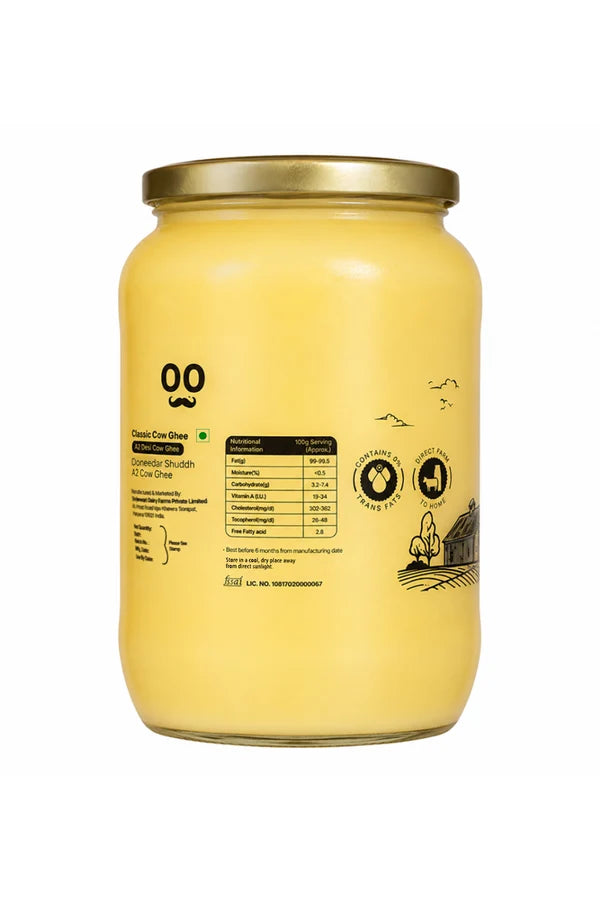 Classic Cow Bilona Ghee - Buy 1 Get 1 Free