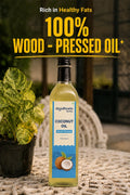 Coconut Oil - Wood Pressed 500ml (2 Unit Pack)