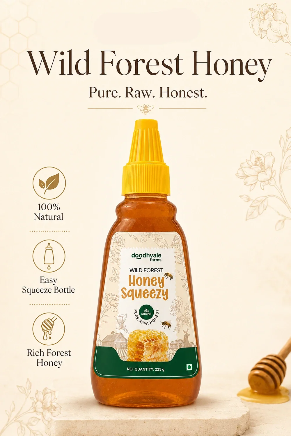 Buy 1 Get 1 Wild Forest Honey Squeezy