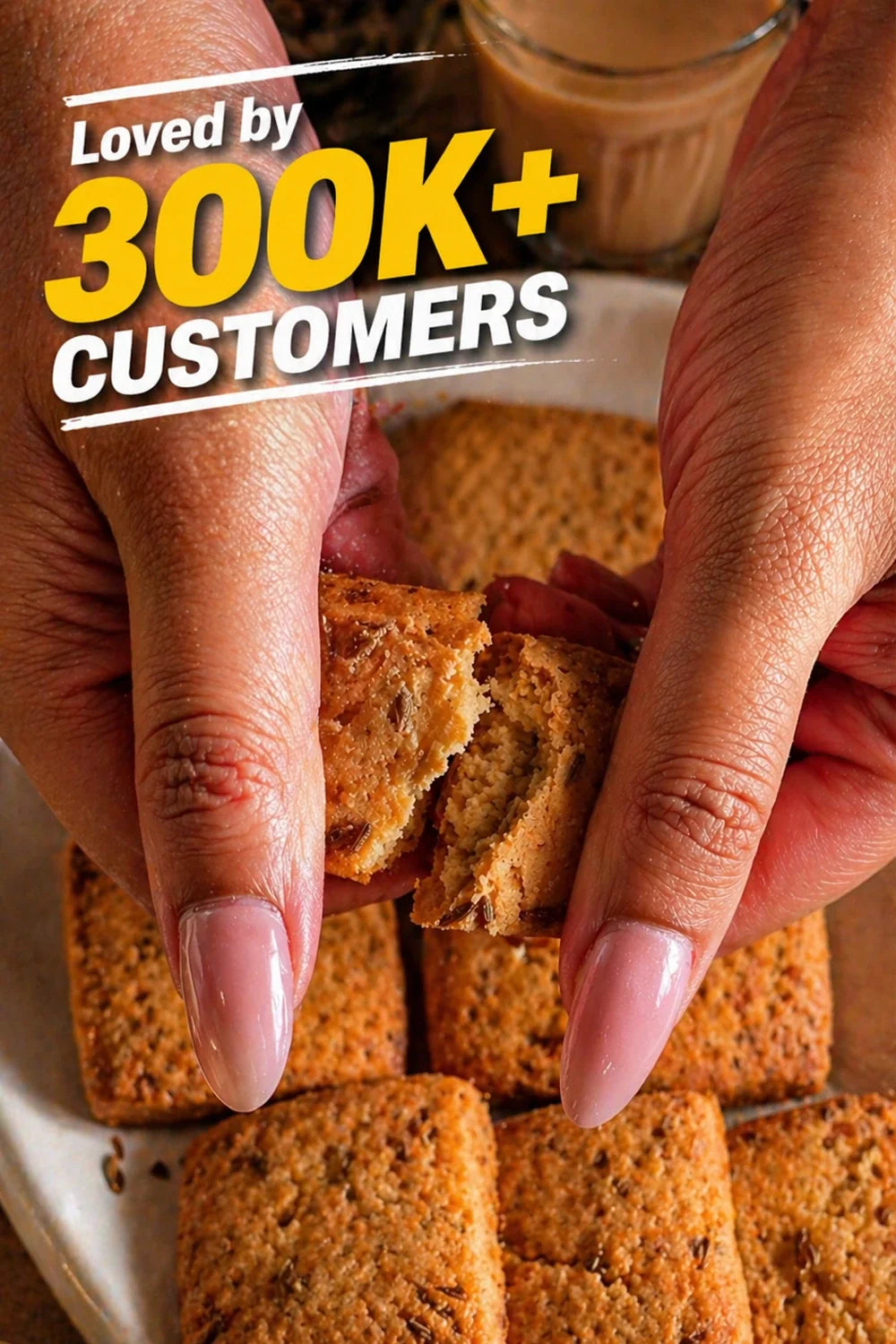 Ajwain biscuit.