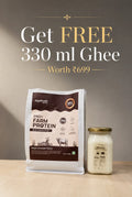 PRO+ Farm Protein Advanced - Belgian Chocolate - (450g) - 25g/scoop + Free Gift