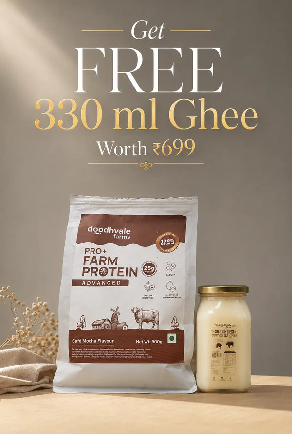 PRO+ Farm Protein Advanced - Cafe Mocha - (450g) - 25g/scoop + Free Gift