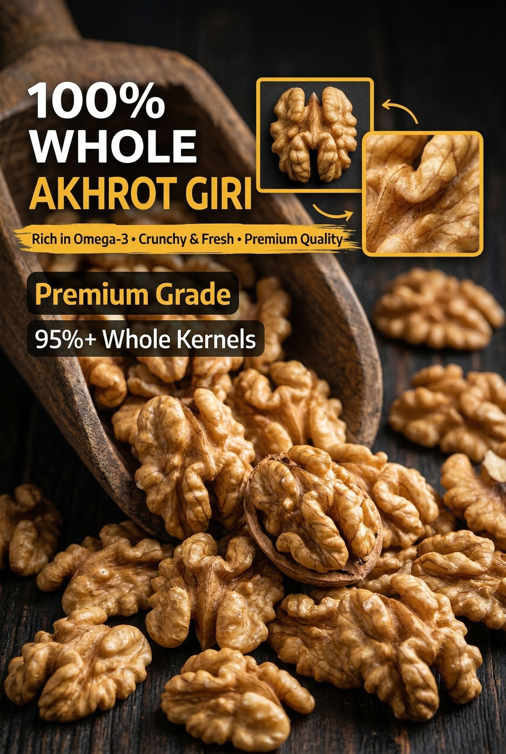 Farm Select Walnut - Akhrot Giri.