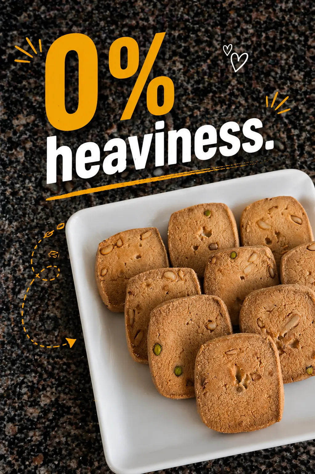 Kaju Pista Biscuit.