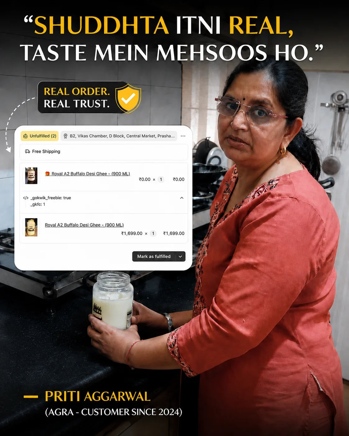 Royal A2 Buffalo Desi Ghee B1G2